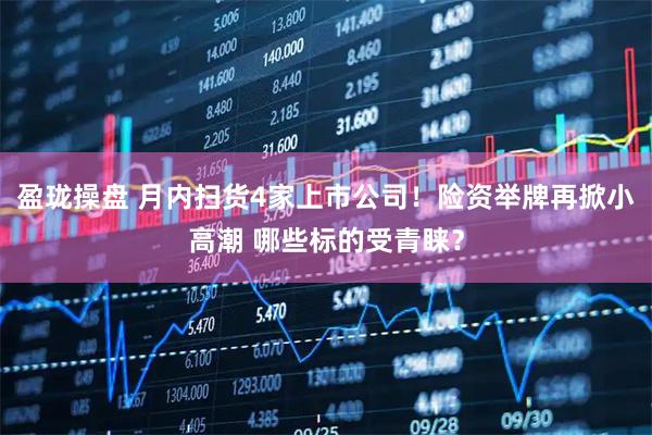 盈珑操盘 月内扫货4家上市公司！险资举牌再掀小高潮 哪些标的受青睐？