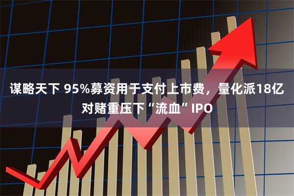 谋略天下 95%募资用于支付上市费，量化派18亿对赌重压下“流血”IPO